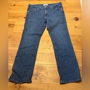 Zara Woman's Classic Straight Blue Jeans